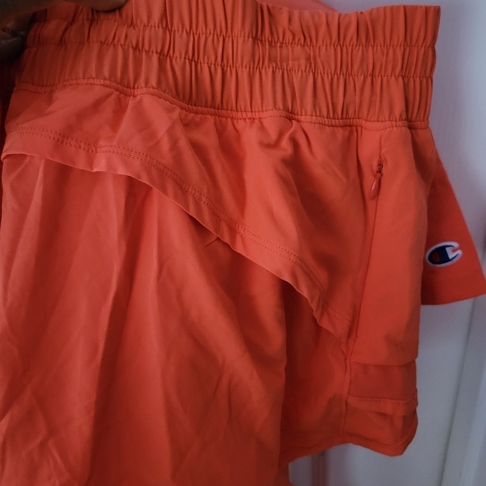 Champion Running Shorts Orange - Picture 5 of 9